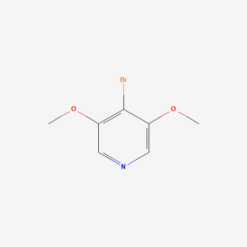 4-bromo-3,5-dimethoxypyridine (CAS: 1033610-45-5) - Chemical Structure and Molecular Formula 