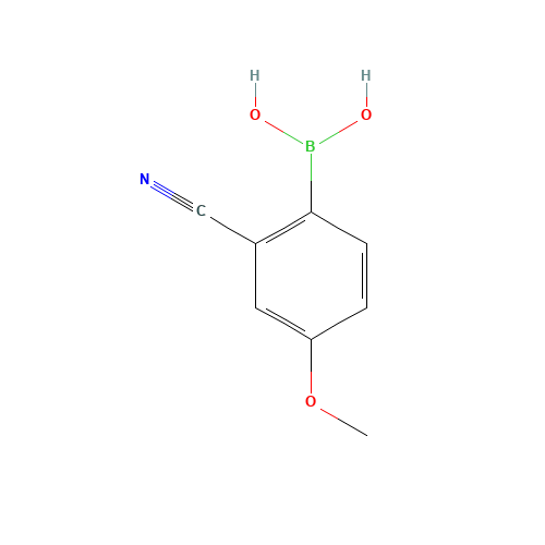(2-cyano-4-methoxyphenyl)boronic acid (CAS: 1233968-22-3) - Related Chemical Product