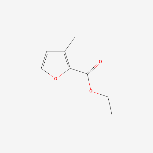 ethyl 3-methylfuran-2-carboxylate (CAS: 38435-37-9) - Chemical Structure and Molecular Formula 