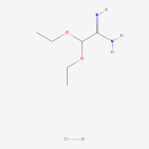 2,2-diethoxyethanimidamide;hydrochloride (CAS: 203054-46-0) - Related Chemical Product