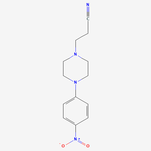 3-[4-(4-nitrophenyl)piperazin-1-yl]propanenitrile (CAS: 743449-17-4) - Related Chemical Product
