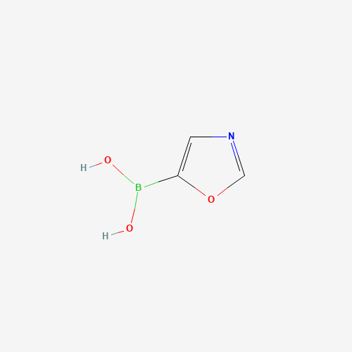 1,3-oxazol-5-ylboronic acid (CAS: 808126-65-0) - Chemical Structure and Molecular Formula 