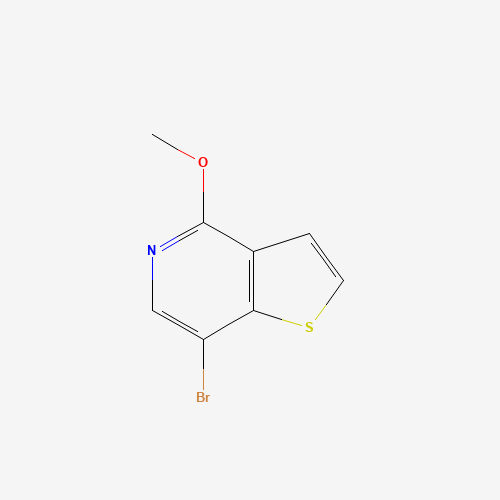 7-bromo-4-methoxythieno[3,2-c]pyridine (CAS: 55040-40-9) - Chemical Structure and Molecular Formula 