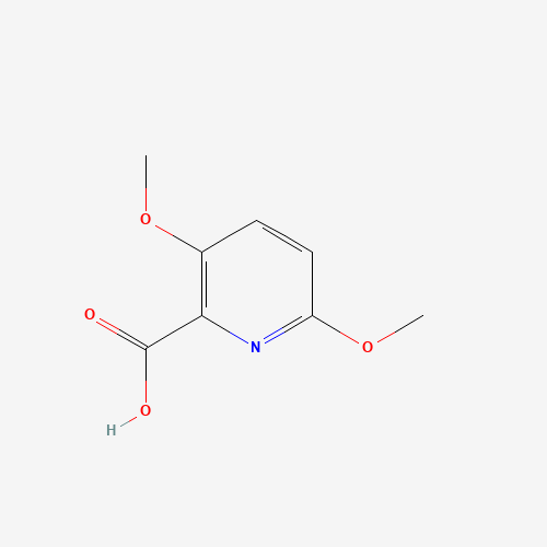 3,6-dimethoxypyridine-2-carboxylic acid (CAS: 170621-89-3) - Chemical Structure and Molecular Formula 