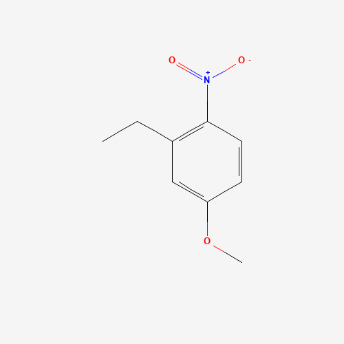 2-ethyl-4-methoxy-1-nitrobenzene (CAS: 150748-86-0) - Chemical Structure and Molecular Formula 