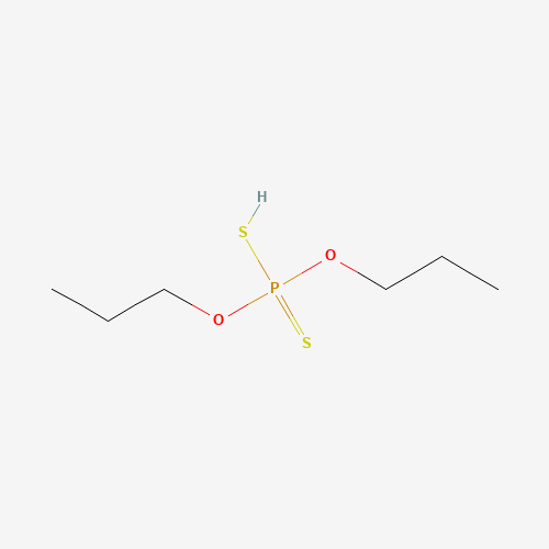 dipropoxy-sulfanyl-sulfanylidene-$l^{5}-phosphane (CAS: 2253-43-2) - Chemical Structure and Molecular Formula 