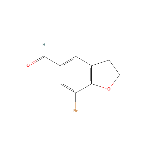7-bromo-2,3-dihydro-1-benzofuran-5-carbaldehyde (CAS: 875551-14-7) - Related Chemical Product