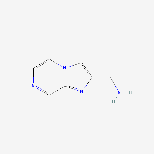 imidazo[1,2-a]pyrazin-2-ylmethanamine (CAS: 1019030-08-0) - Chemical Structure and Molecular Formula 