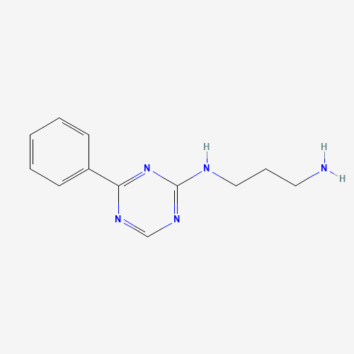 N'-(4-phenyl-1,3,5-triazin-2-yl)propane-1,3-diamine (CAS: 333726-23-1) - Related Chemical Product