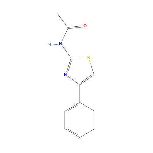 N-(4-phenyl-1,3-thiazol-2-yl)acetamide (CAS: 5039-09-8) - Related Chemical Product
