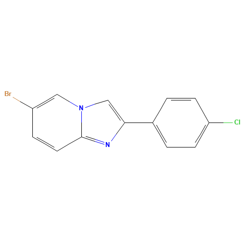 6-bromo-2-(4-chlorophenyl)imidazo[1,2-a]pyridine (CAS: 452967-47-4) - Related Chemical Product
