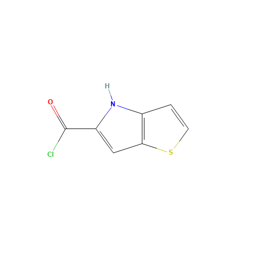4H-thieno[3,2-b]pyrrole-5-carbonyl chloride (CAS: 182553-05-5) - Related Chemical Product