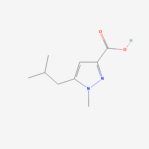 1-methyl-5-(2-methylpropyl)pyrazole-3-carboxylic acid (CAS: 912451-06-0) - Related Chemical Product