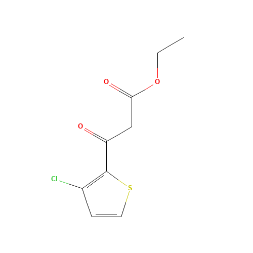 ethyl 3-(3-chlorothiophen-2-yl)-3-oxopropanoate (CAS: 335256-06-9) - Related Chemical Product