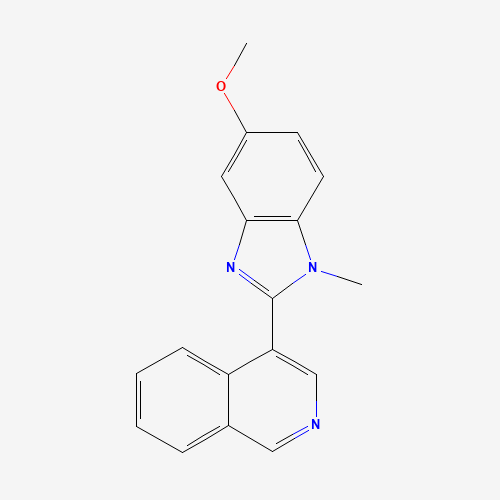 4-(5-methoxy-1-methylbenzimidazol-2-yl)isoquinoline (CAS: 1356483-22-1) - Related Chemical Product