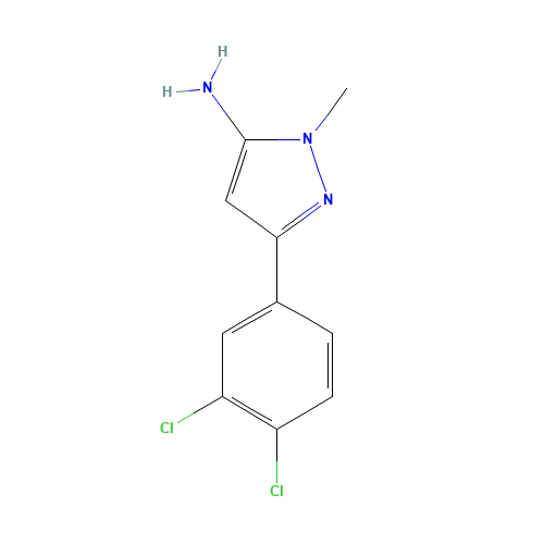 5-(3,4-dichlorophenyl)-2-methylpyrazol-3-amine (CAS: 321538-25-4) - Related Chemical Product