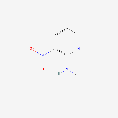 N-ethyl-3-nitropyridin-2-amine (CAS: 26820-65-5) - Chemical Structure and Molecular Formula 