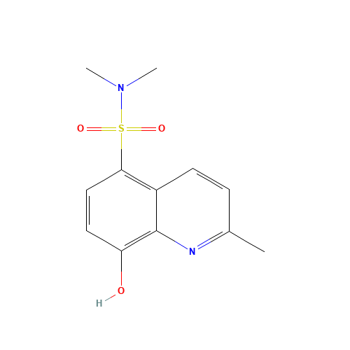 8-hydroxy-N,N,2-trimethylquinoline-5-sulfonamide (CAS: 349543-92-6) - Related Chemical Product