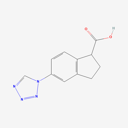 5-(tetrazol-1-yl)-2,3-dihydro-1H-indene-1-carboxylic acid (CAS: 1374573-47-3) - Related Chemical Product