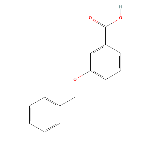3-phenylmethoxybenzoic acid (CAS: 69026-14-8) - Chemical Structure and Molecular Formula 
