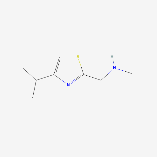 N-methyl-1-(4-propan-2-yl-1,3-thiazol-2-yl)methanamine (CAS: 644950-38-9) - Related Chemical Product