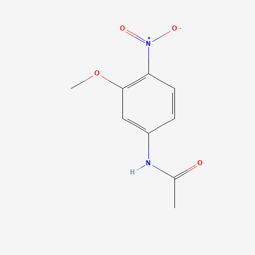 N-(3-methoxy-4-nitrophenyl)acetamide (CAS: 20628-19-7) - Chemical Structure and Molecular Formula 