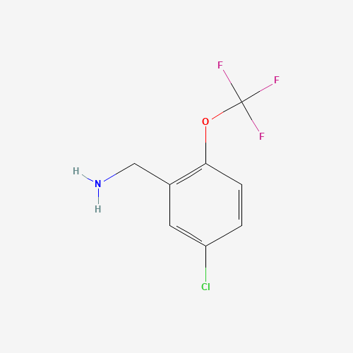 [5-chloro-2-(trifluoromethoxy)phenyl]methanamine (CAS: 874821-50-8) - Related Chemical Product