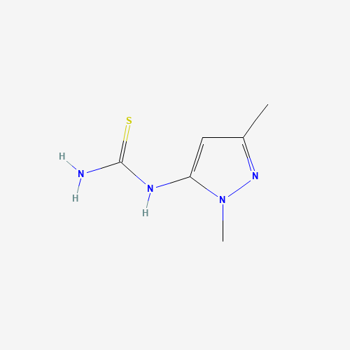 (2,5-dimethylpyrazol-3-yl)thiourea (CAS: 72620-48-5) - Related Chemical Product