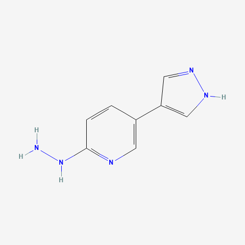 [5-(1H-pyrazol-4-yl)pyridin-2-yl]hydrazine (CAS: 1427473-65-1) - Related Chemical Product