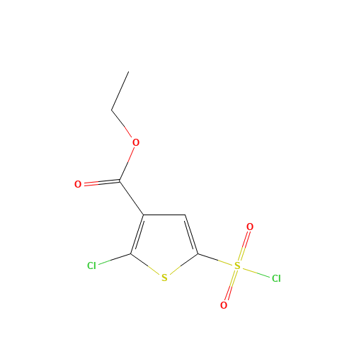 ethyl 2-chloro-5-chlorosulfonylthiophene-3-carboxylate (CAS: 1245643-45-1) - Related Chemical Product