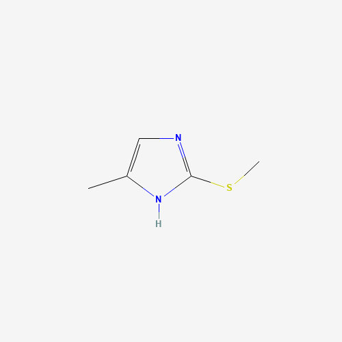 5-methyl-2-methylsulfanyl-1H-imidazole (CAS: 14395-85-8) - Chemical Structure and Molecular Formula 