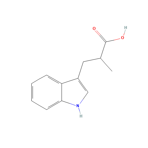 3-(1H-indol-3-yl)-2-methylpropanoic acid (CAS: 15142-91-3) - Related Chemical Product