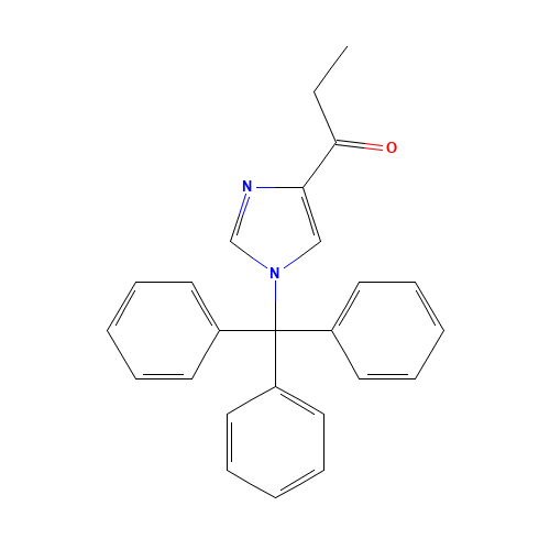 1-(1-tritylimidazol-4-yl)propan-1-one (CAS: 430472-72-3) - Related Chemical Product