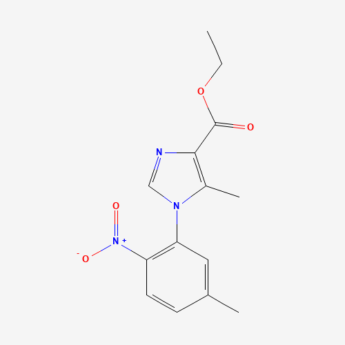 ethyl 1-(5-methyl-2-nitrophenyl)imidazole-4-carboxylate (CAS: 164330-34-1) - Related Chemical Product