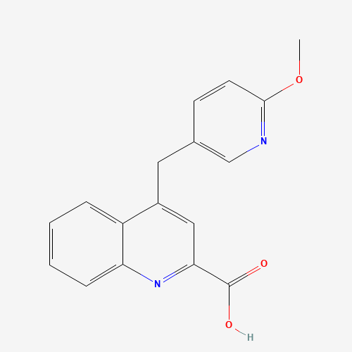 4-[(6-methoxypyridin-3-yl)methyl]quinoline-2-carboxylic acid (CAS: 1314141-51-9) - Related Chemical Product