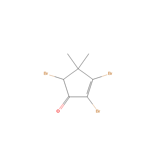 2,3,5-tribromo-4,4-dimethylcyclopent-2-en-1-one (CAS: 23078-55-9) - Related Chemical Product