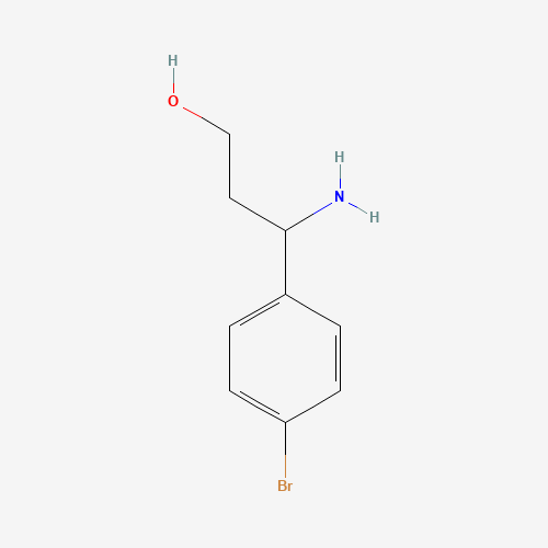 3-amino-3-(4-bromophenyl)propan-1-ol (CAS: 787615-14-9) - Related Chemical Product