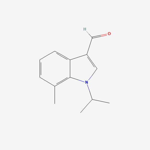 7-methyl-1-propan-2-ylindole-3-carbaldehyde (CAS: 1350760-50-7) - Related Chemical Product