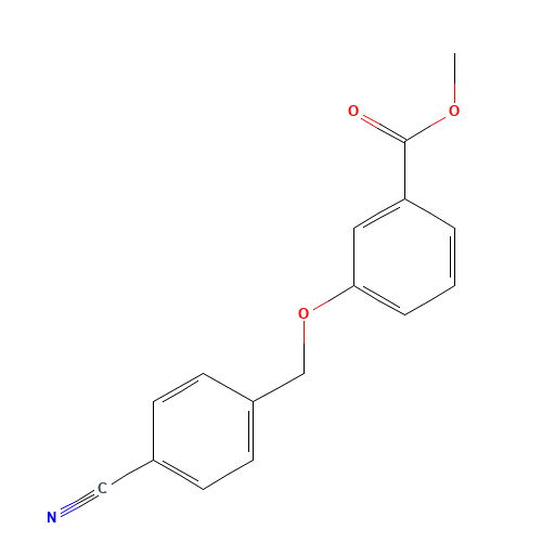 methyl 3-[(4-cyanophenyl)methoxy]benzoate (CAS: 169605-18-9) - Related Chemical Product