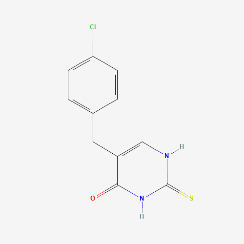 5-[(4-chlorophenyl)methyl]-2-sulfanylidene-1H-pyrimidin-4-one (CAS: 63204-27-3) - Related Chemical Product
