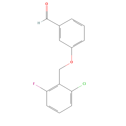 3-[(2-chloro-6-fluorophenyl)methoxy]benzaldehyde (CAS: 336879-99-3) - Related Chemical Product