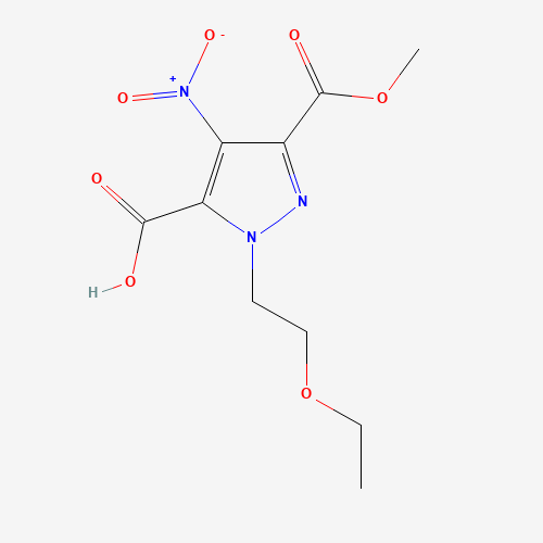 2-(2-ethoxyethyl)-5-methoxycarbonyl-4-nitropyrazole-3-carboxylic acid (CAS: 792970-07-1) - Related Chemical Product