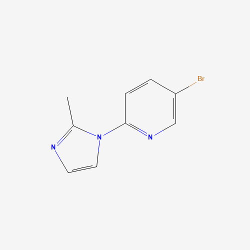 5-bromo-2-(2-methylimidazol-1-yl)pyridine (CAS: 1215074-31-9) - Related Chemical Product