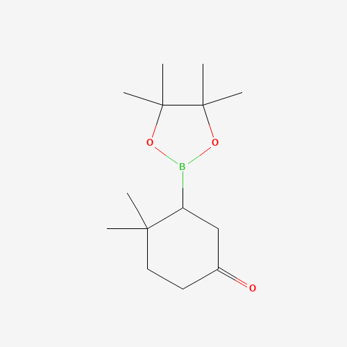 4,4-dimethyl-3-(4,4,5,5-tetramethyl-1,3,2-dioxaborolan-2-yl)cyclohexan-1-one (CAS: 264144-74-3) - Related Chemical Product