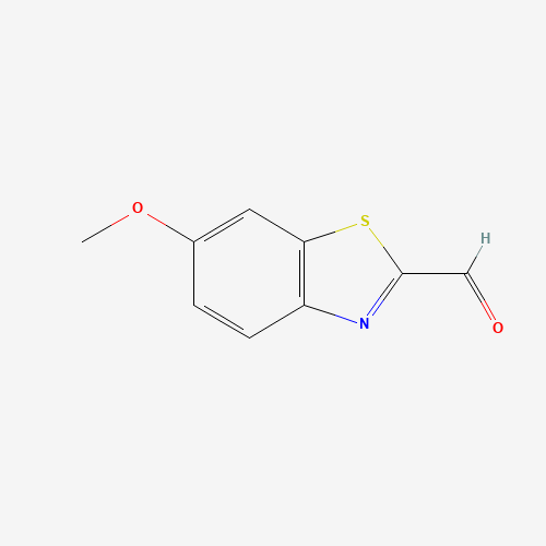 6-methoxy-1,3-benzothiazole-2-carbaldehyde (CAS: 123511-58-0) - Chemical Structure and Molecular Formula 
