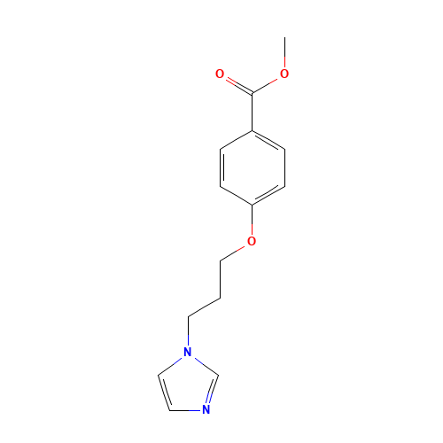 methyl 4-(3-imidazol-1-ylpropoxy)benzoate (CAS: 163210-57-9) - Related Chemical Product