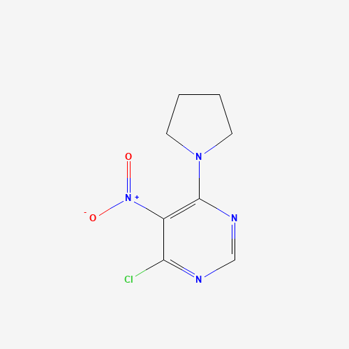 4-chloro-5-nitro-6-pyrrolidin-1-ylpyrimidine (CAS: 25710-26-3) - Related Chemical Product