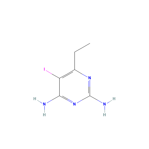 6-ethyl-5-iodopyrimidine-2,4-diamine (CAS: 514854-13-8) - Related Chemical Product