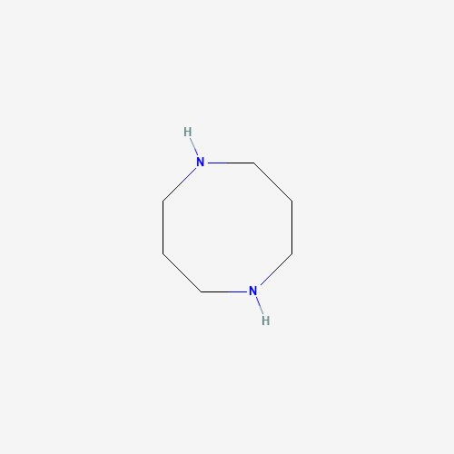 1,5-diazocane (CAS: 5687-07-0) - Chemical Structure and Molecular Formula 