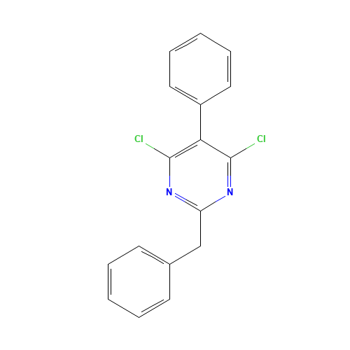 2-benzyl-4,6-dichloro-5-phenylpyrimidine (CAS: 21585-52-4) - Related Chemical Product